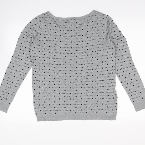 Gap Womens Green Polka Dot  Pullover Jumper Size M