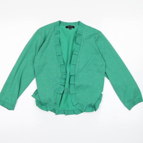 Verve Ami Womens Green   Cardigan Jumper Size S