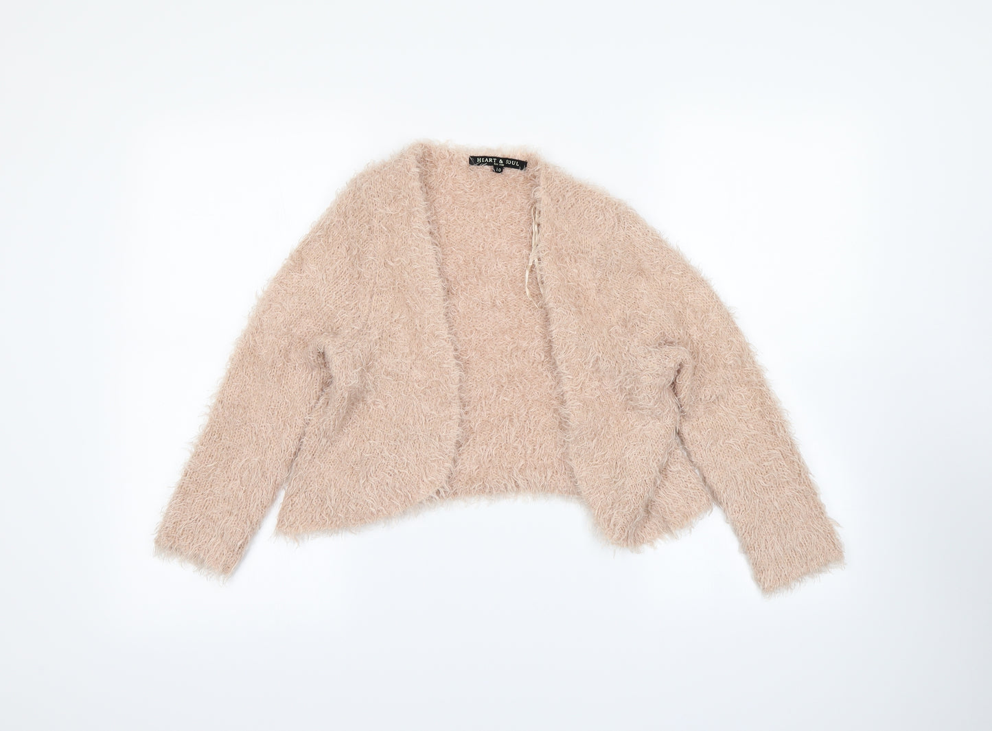 heart&soul  Womens Beige   Cardigan Jumper Size 10
