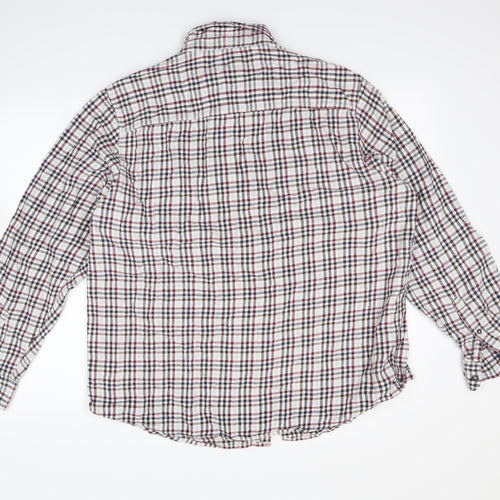 Headland Mens Multicoloured Check   Dress Shirt Size XL