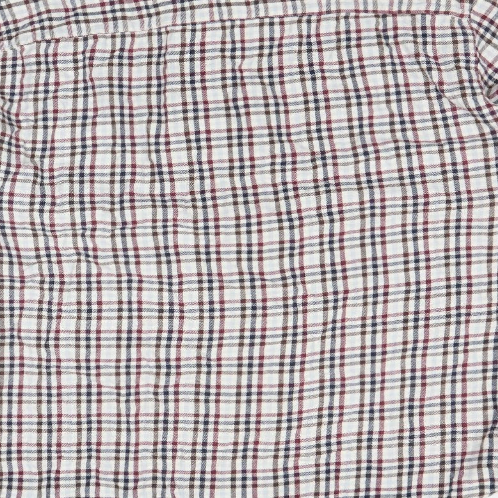 Headland Mens Multicoloured Check   Dress Shirt Size XL