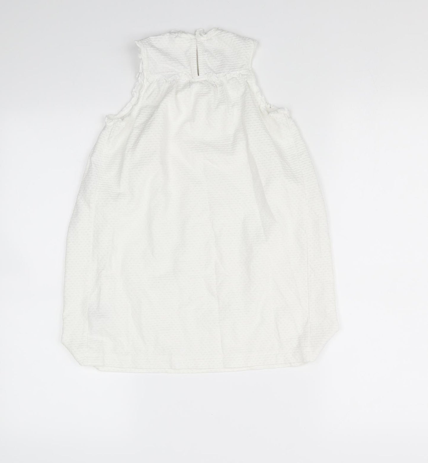 NEXT Girls White   Fit & Flare  Size 6 Years