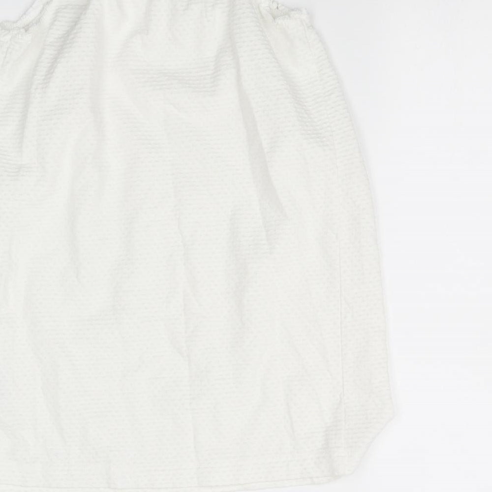 NEXT Girls White   Fit & Flare  Size 6 Years