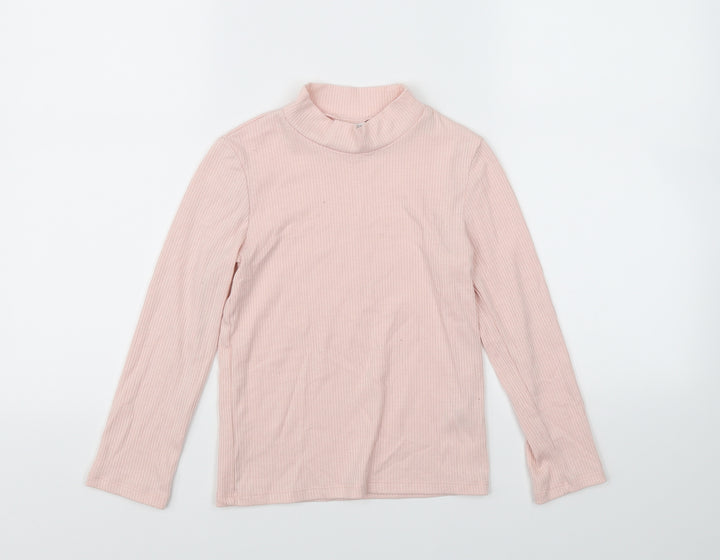 F&F Girls Pink   Pullover Sweatshirt Size 6-7 Years