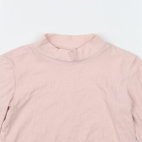 F&F Girls Pink   Pullover Sweatshirt Size 6-7 Years