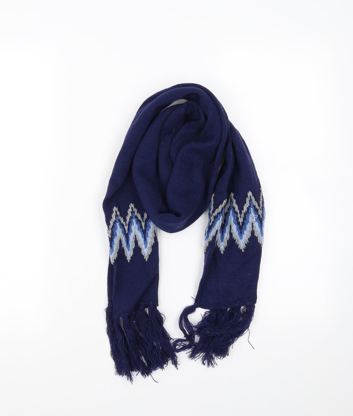 Preworn Mens Blue   Scarf  One Size
