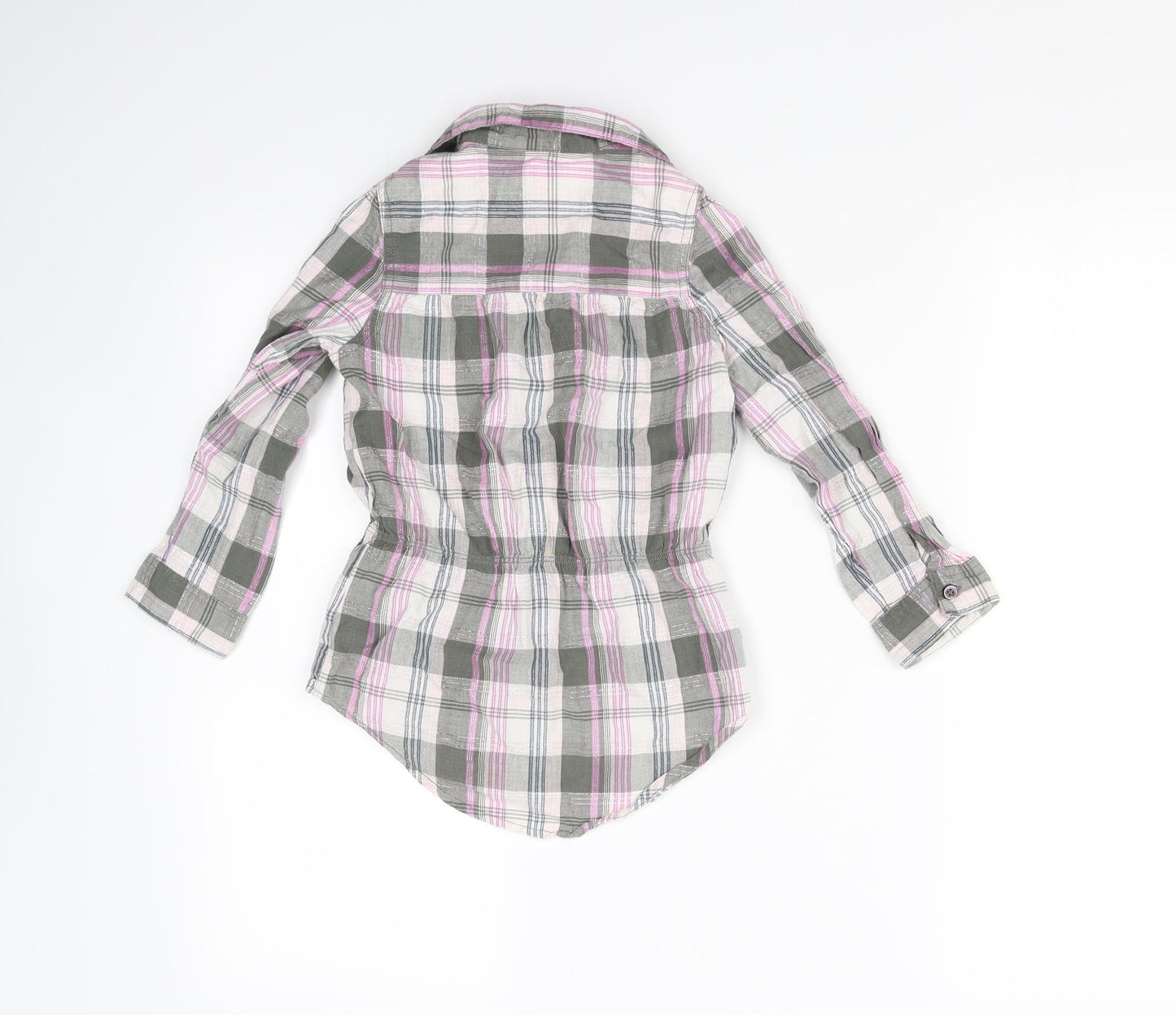 George Girls Multicoloured Check  Basic Button-Up Size 5 Years