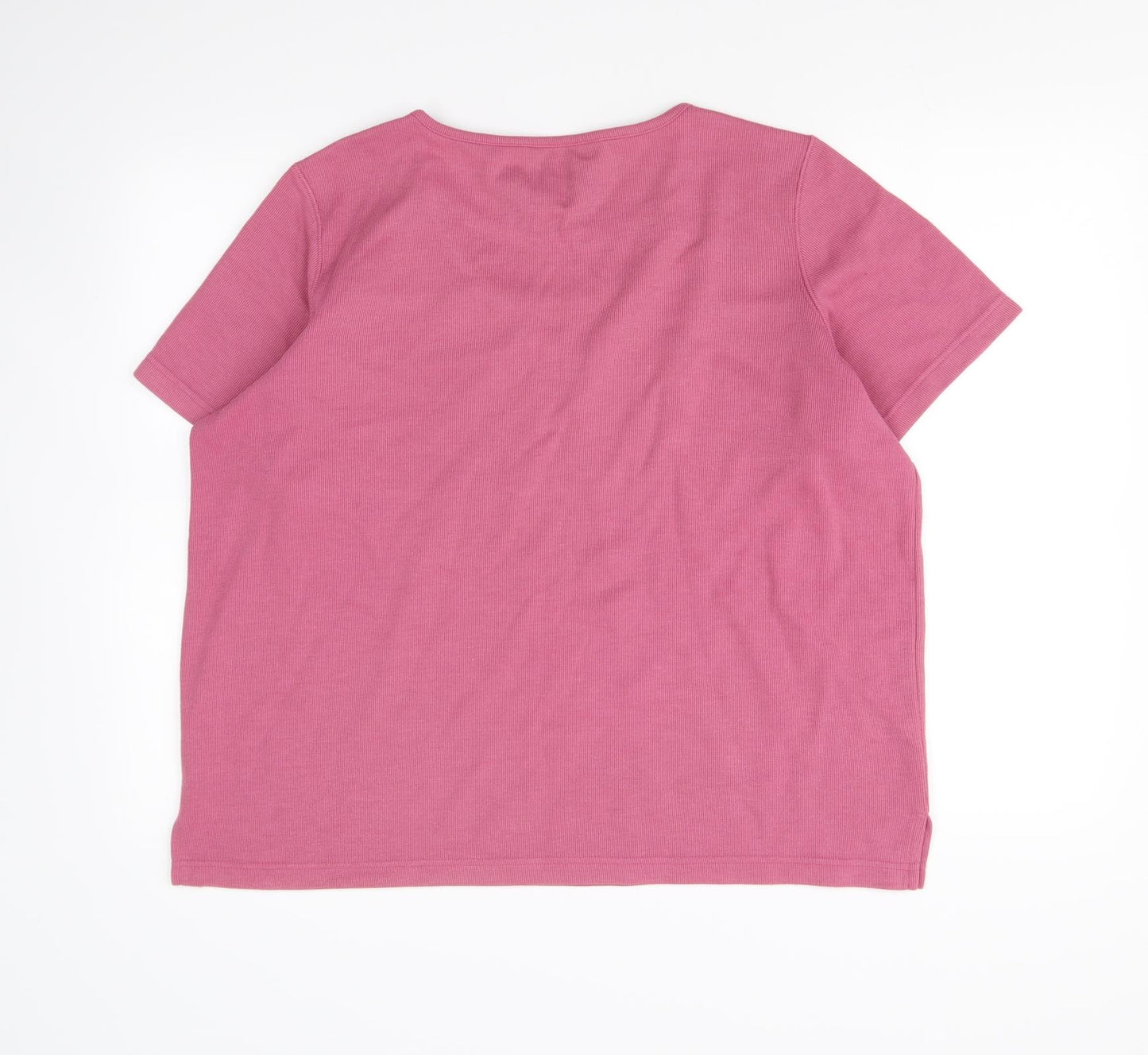 BM Womens Pink   Basic T-Shirt Size L