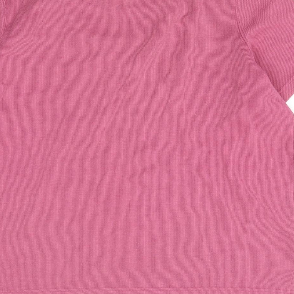 BM Womens Pink   Basic T-Shirt Size L