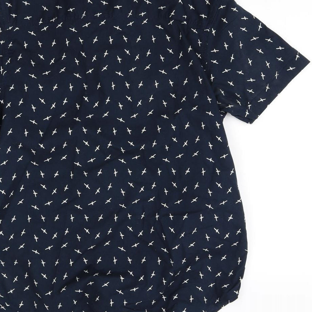 Sonetti Mens Blue    Button-Up Size M