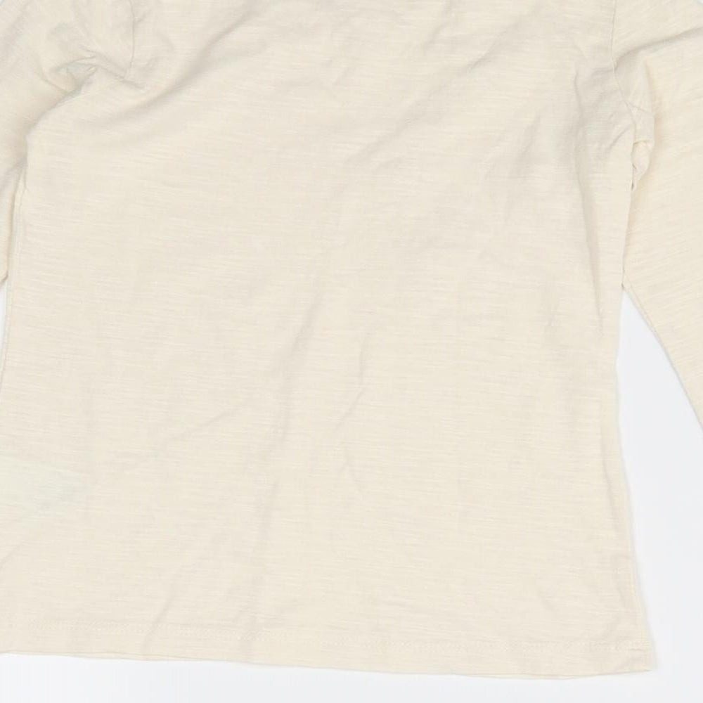 NEXT Girls Beige   Basic T-Shirt Size 5 Years