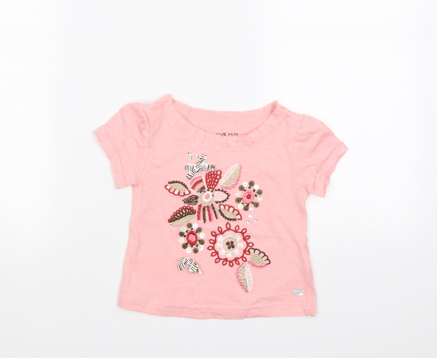 Mayoral Girls Pink   Basic T-Shirt Size 2 Years