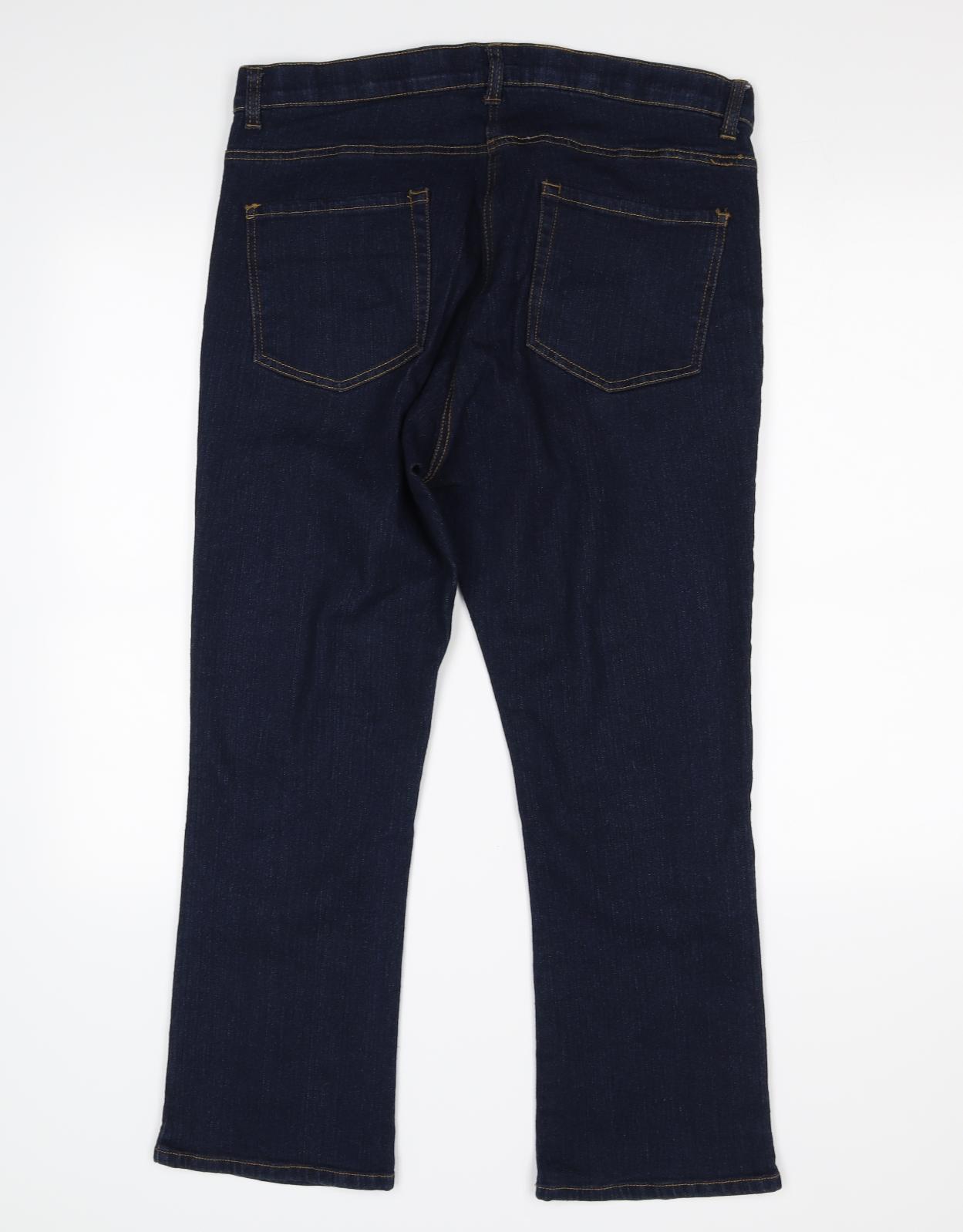 Simply Wow Womens Blue   Straight Jeans Size 20 L29 in