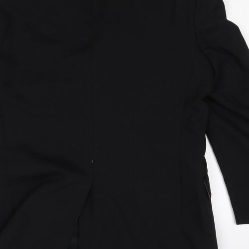 Preworn Mens Black   Jacket Suit Size M