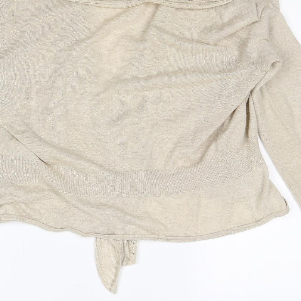 Per Una Womens Beige   Cardigan Jumper Size 12