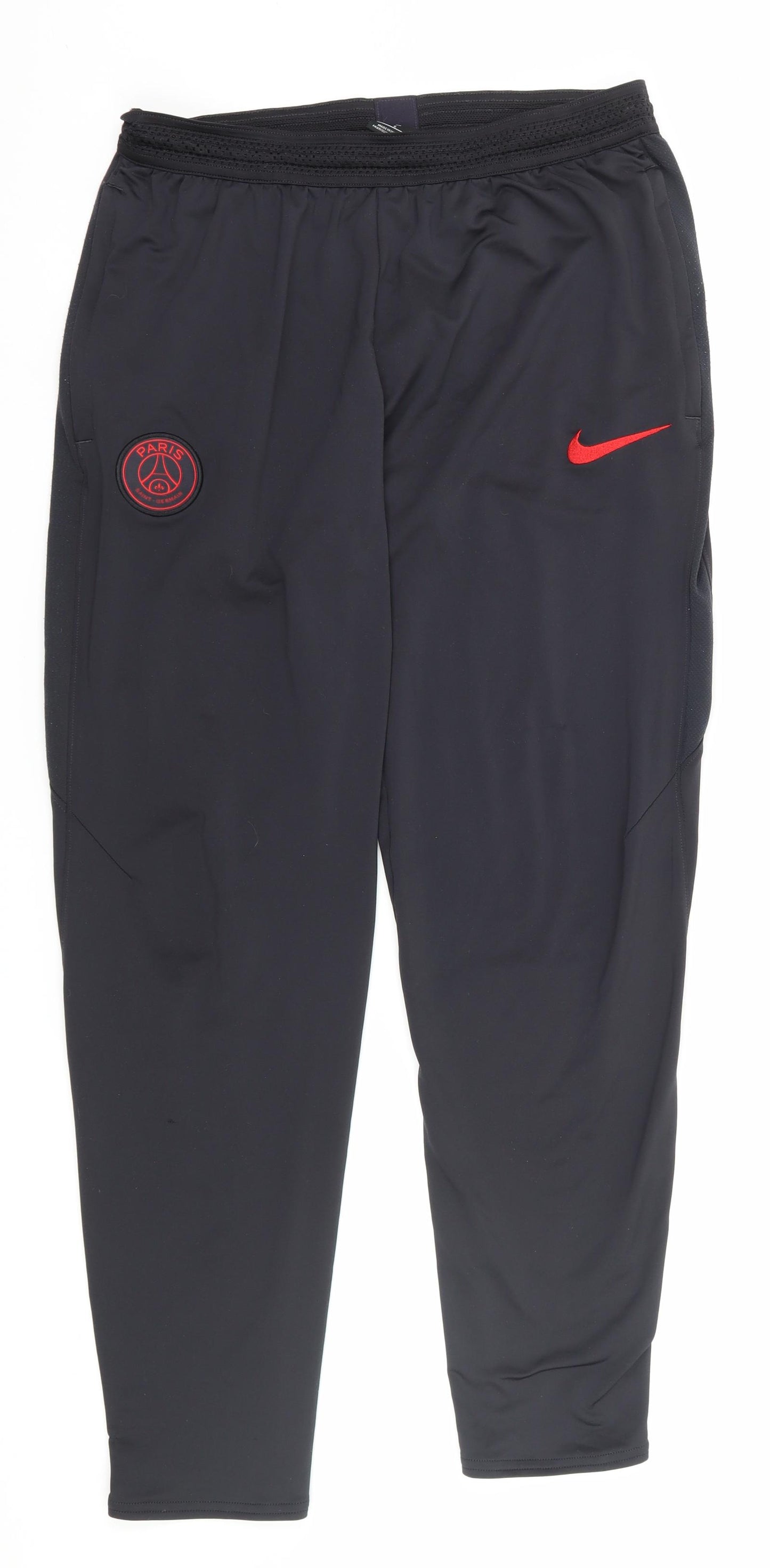 Nike Mens Black   Jogger Trousers Size L L26 in - paris saint germain