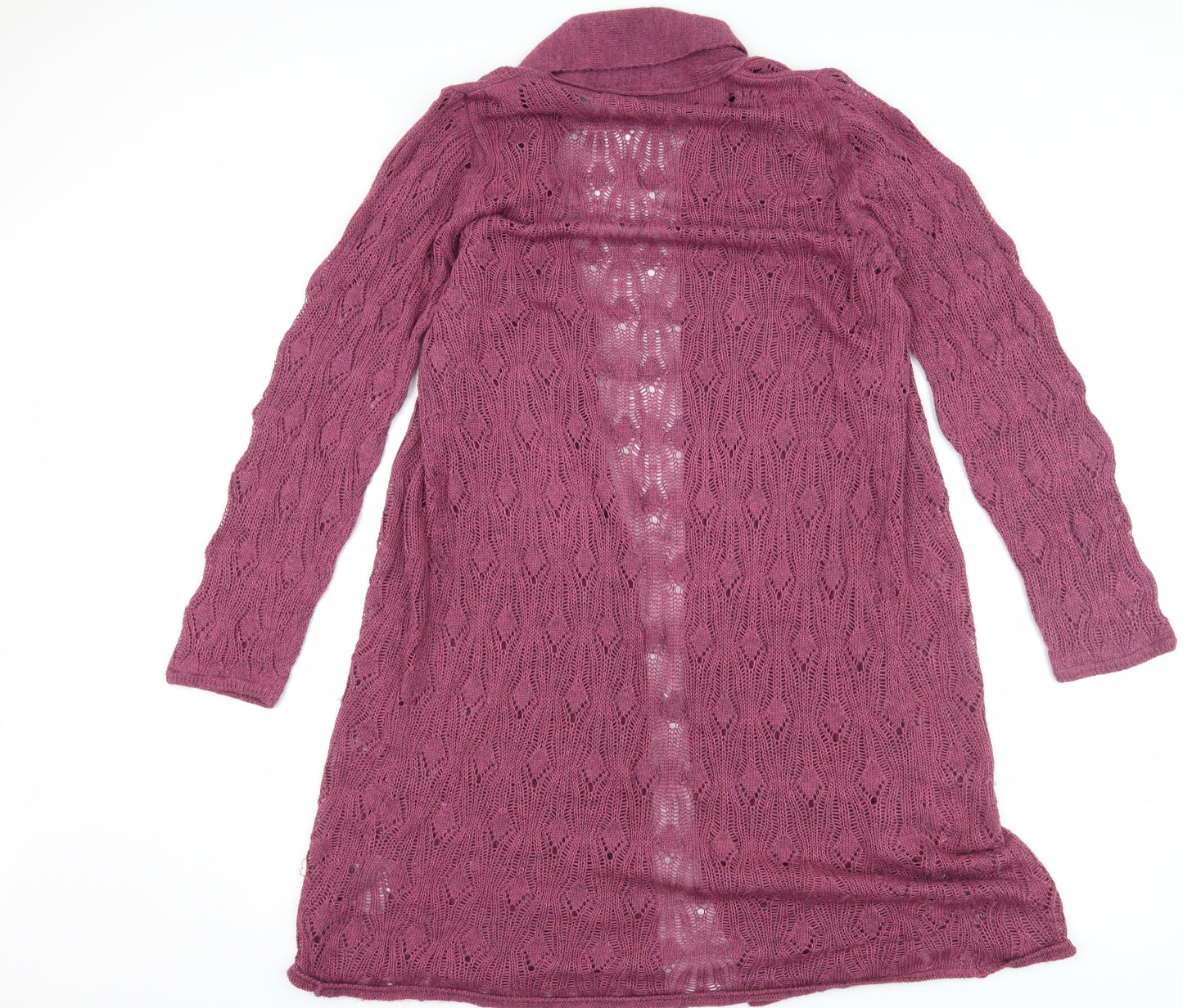 Per Una Womens Purple   Cardigan Jumper Size 18