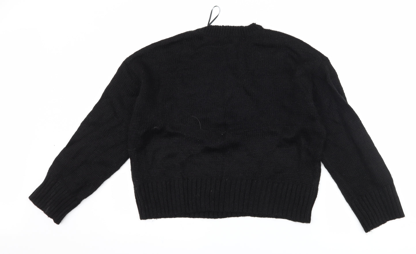New Look Womens Black   Pullover Jumper Size M