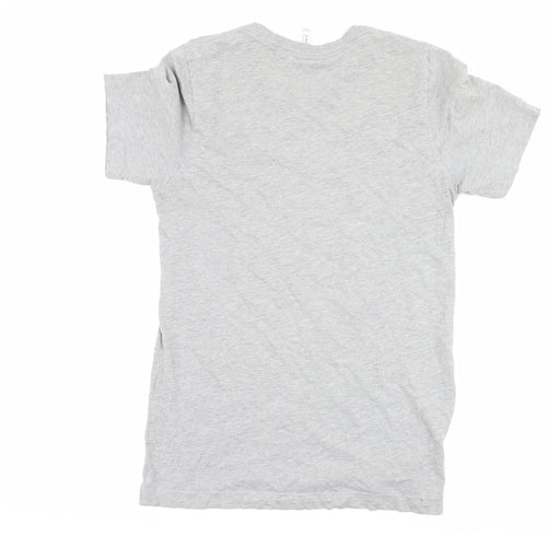 Bella + Canvas Mens Grey    T-Shirt Size S  - Graphic