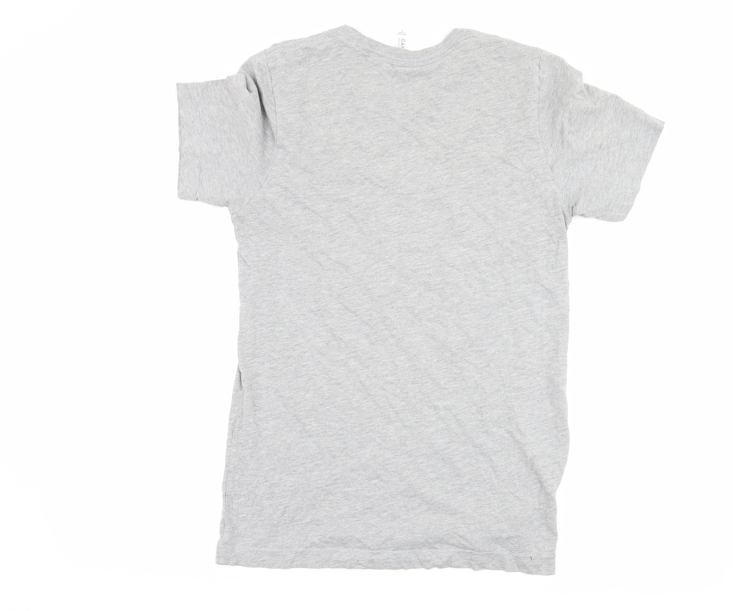 Bella + Canvas Mens Grey    T-Shirt Size S  - Graphic
