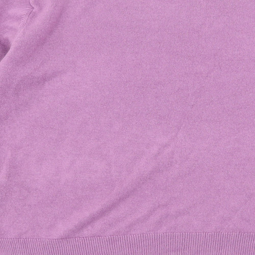 Marks and Spencer Womens Purple   Pullover Jumper Size 14