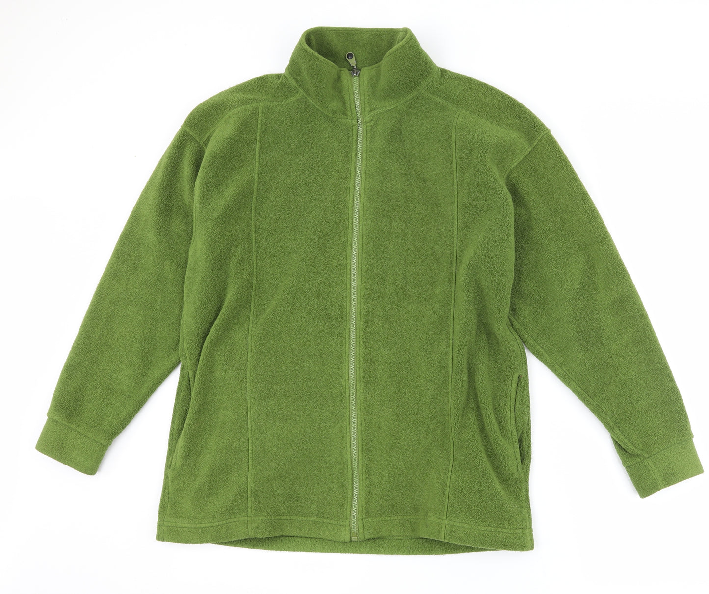Marks and Spencer Womens Green  Fleece Jacket  Size 10