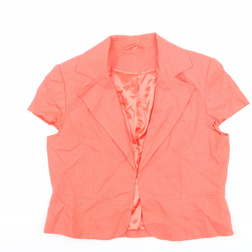 Anna rose Womens Pink   Jacket  Size 14