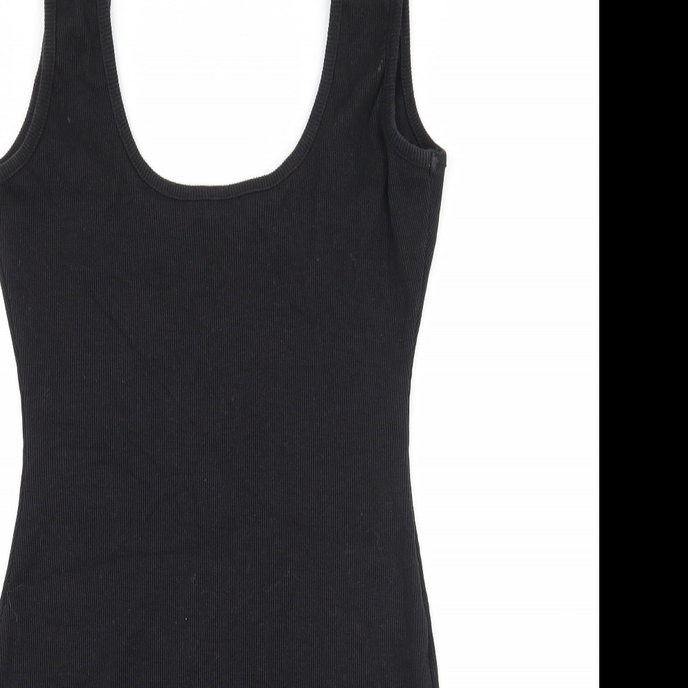Missguided Womens Black   Tank Dress  Size 8