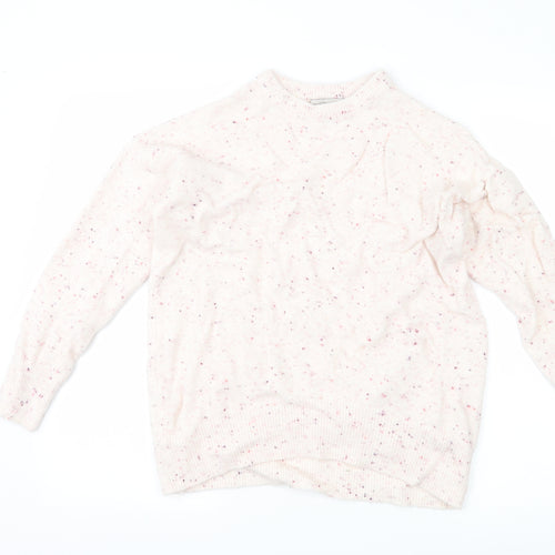 Nutmeg Womens Pink   Pullover Jumper Size 14