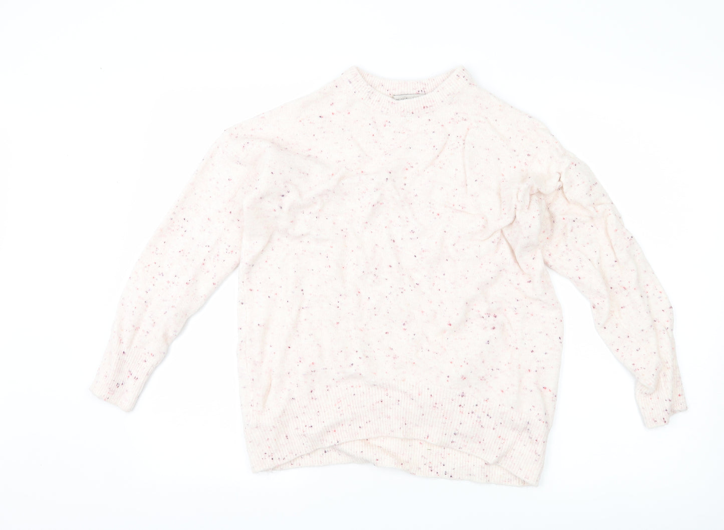 Nutmeg Womens Pink   Pullover Jumper Size 14