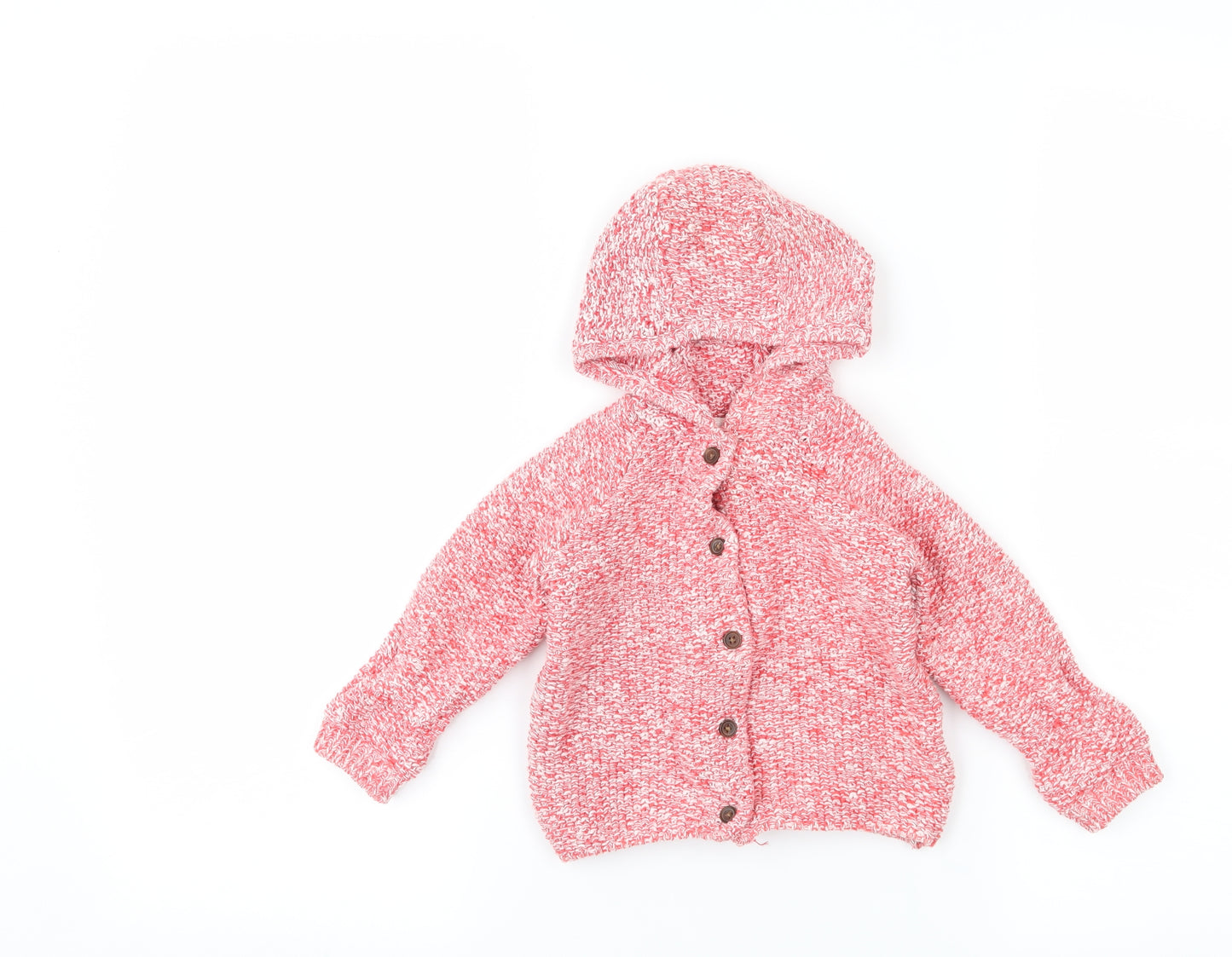 Marks and Spencer Girls Red   Jacket  Size 9-12 Months