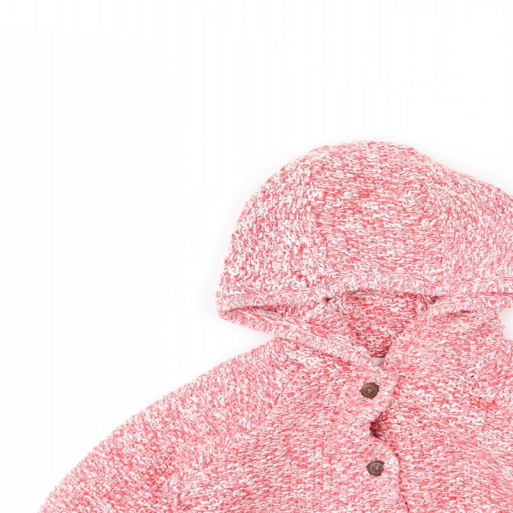 Marks and Spencer Girls Red   Jacket  Size 9-12 Months