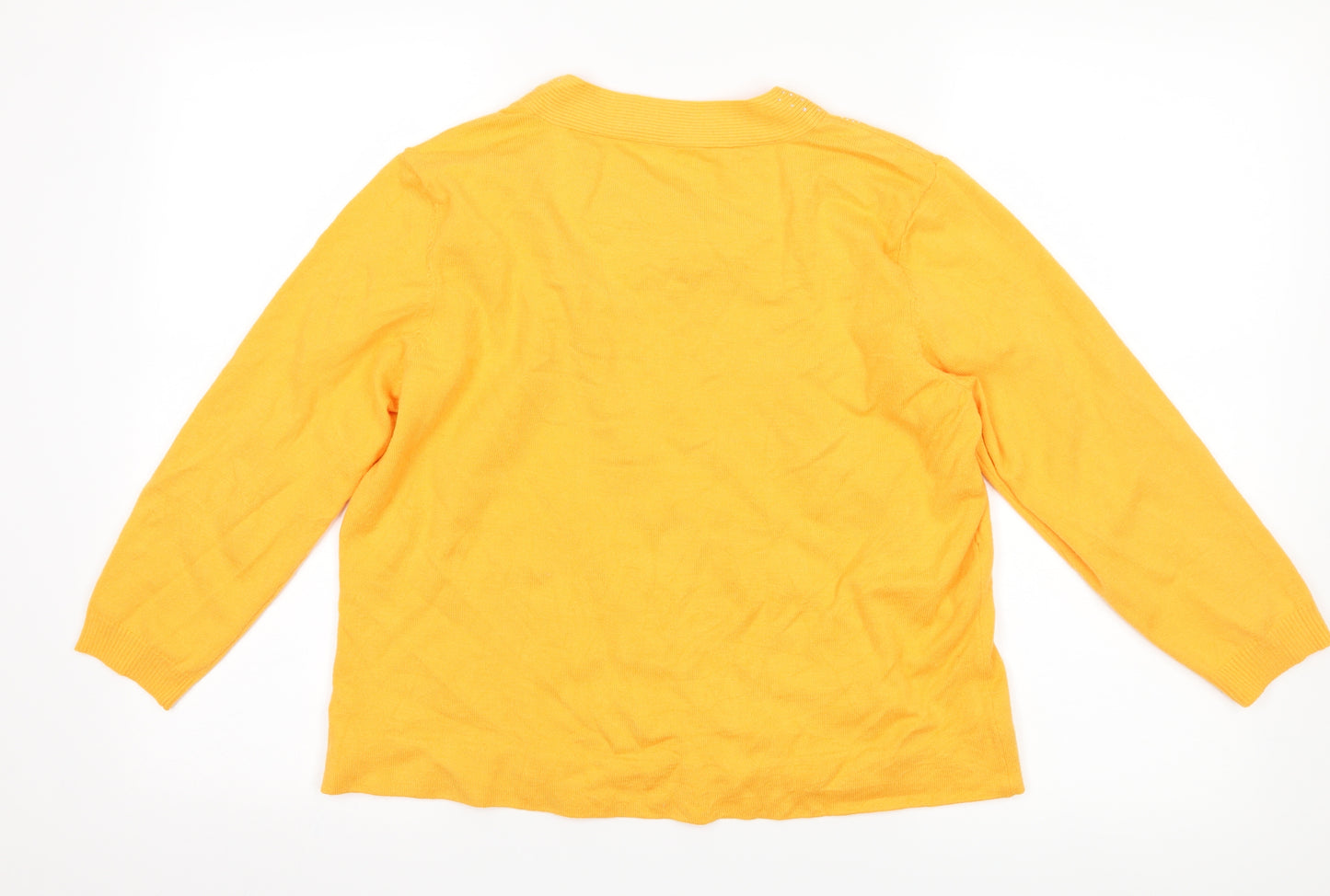 Preworn Womens Yellow   Pullover Jumper Size 14