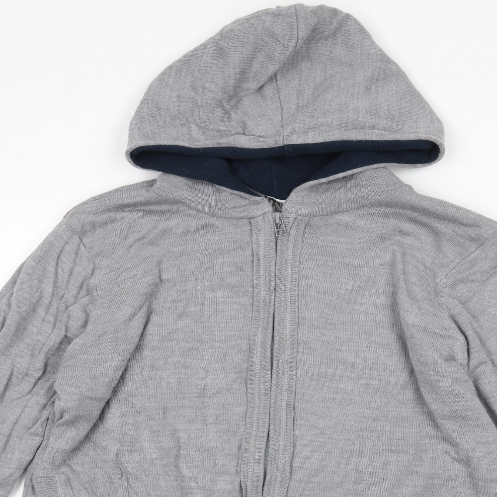 Topman Mens Green   Full Zip Hoodie Size M