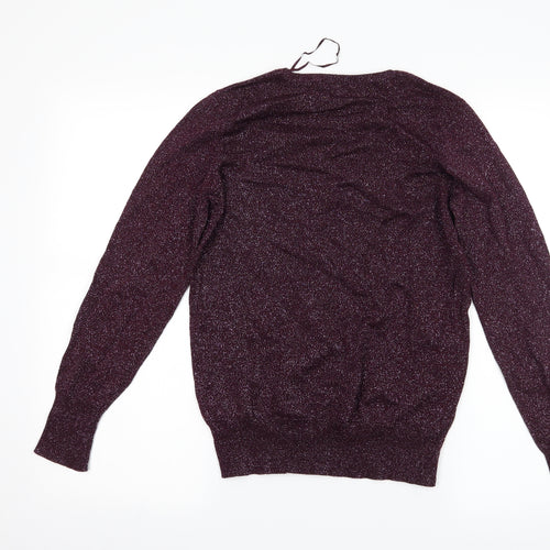 dunnes Womens Purple   Pullover Jumper Size M