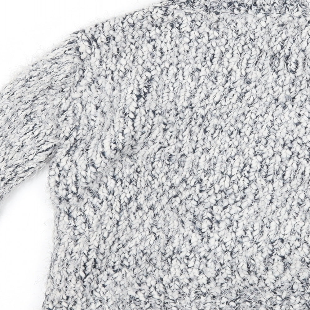 TU Girls Grey   Pullover Jumper Size 4 Years  - snowman