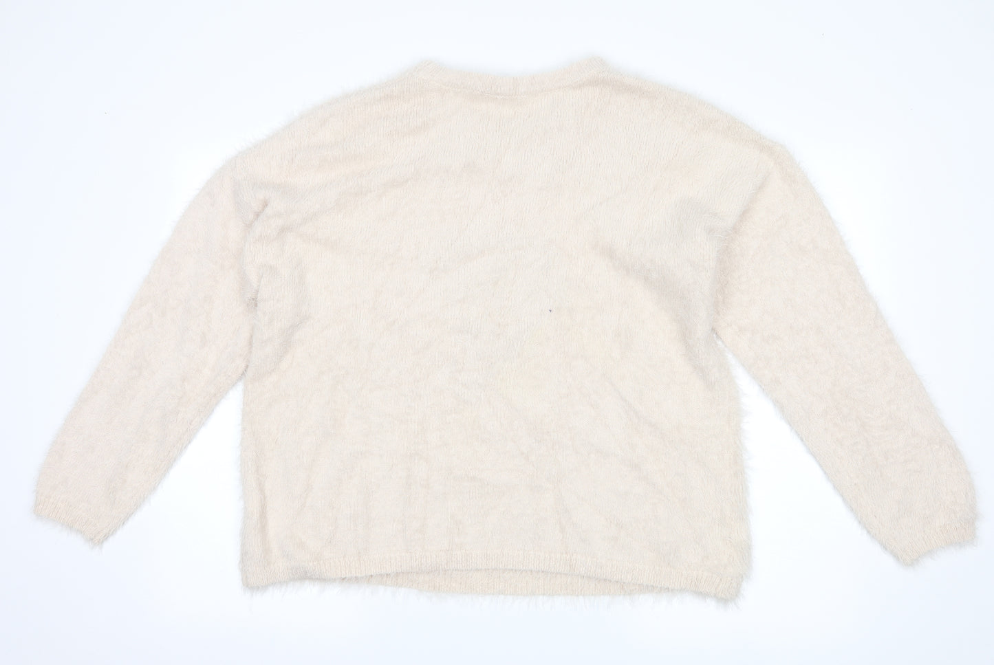 Primark Womens Pink   Pullover Jumper Size L  - Disney Beauty and the beast