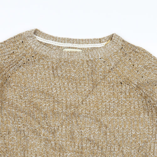 Papaya Womens Brown   Pullover Jumper Size S