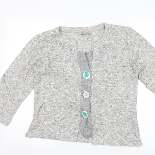 Per Una Womens Grey   Jacket  Size M