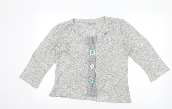 Per Una Womens Grey   Jacket  Size M