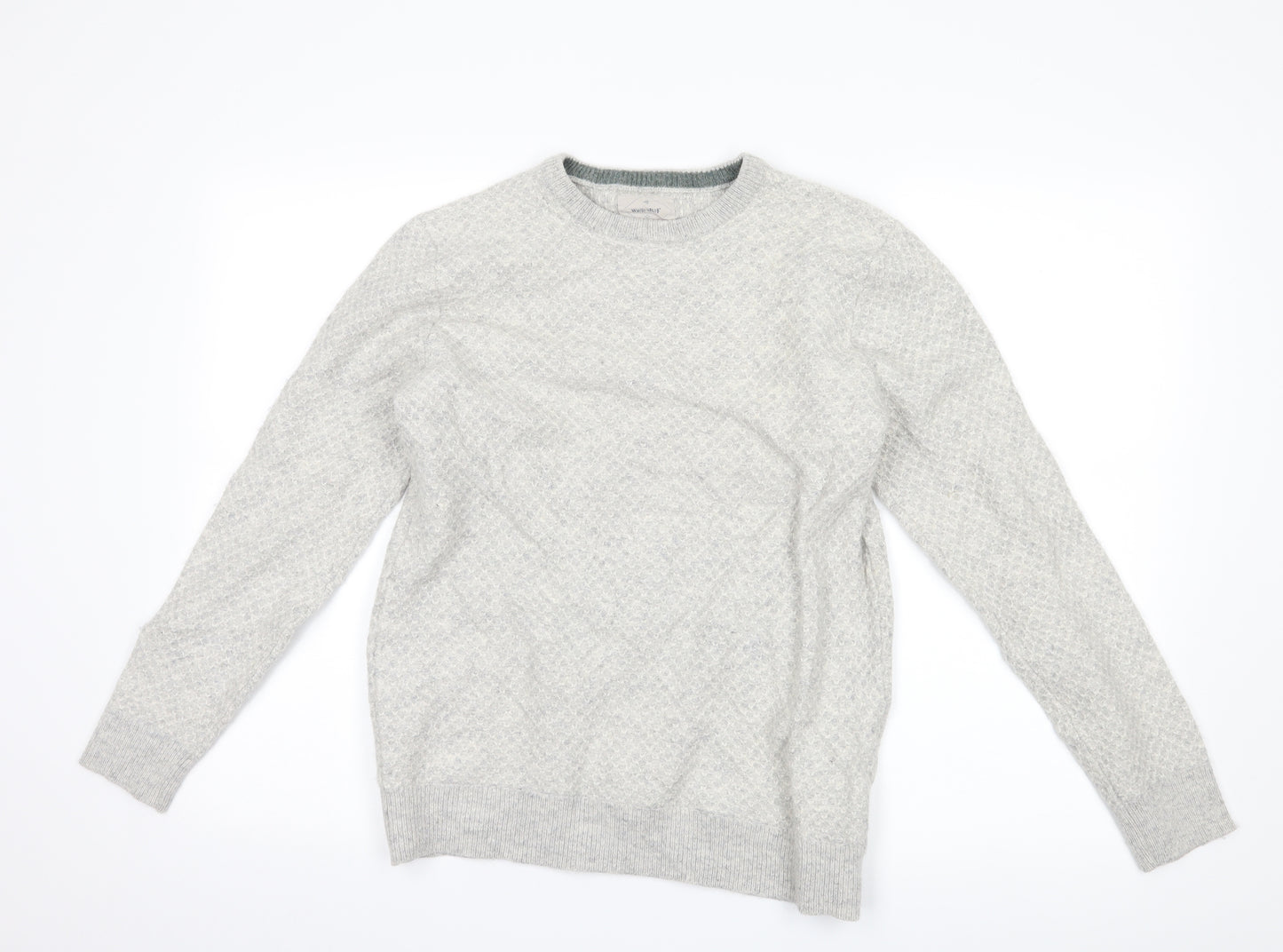 White Stuff Mens Grey   Pullover Jumper Size M