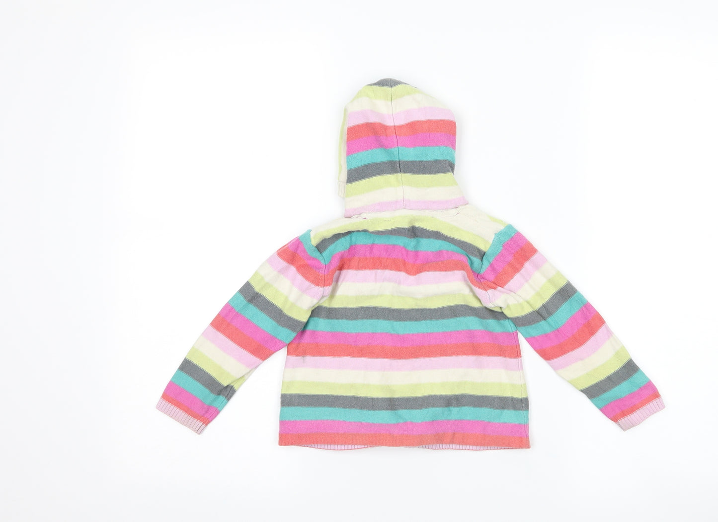 Marks and Spencer Girls Multicoloured Striped  Jacket  Size 18-24 Months