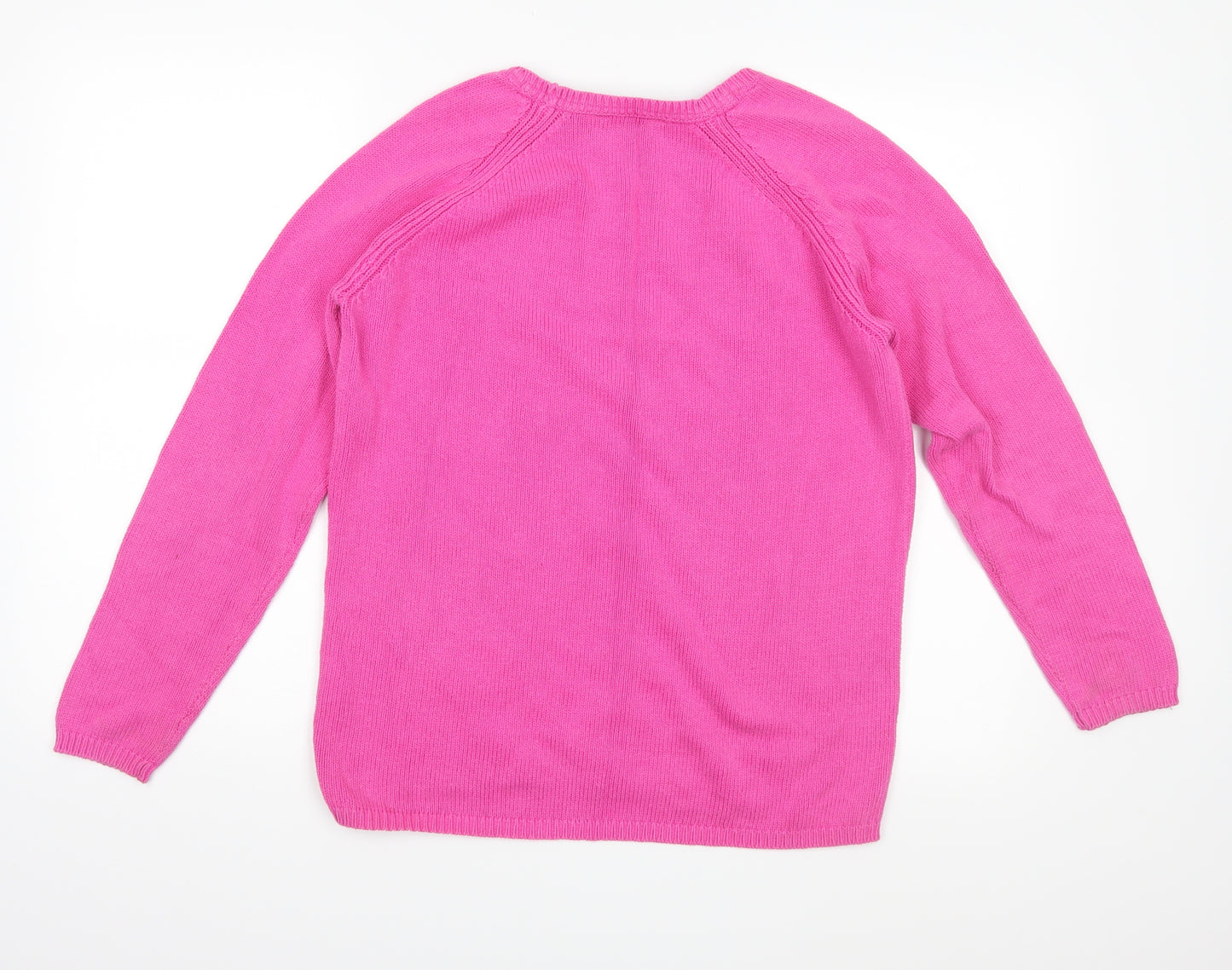 BHS Womens Pink  Knit Pullover Jumper Size 16