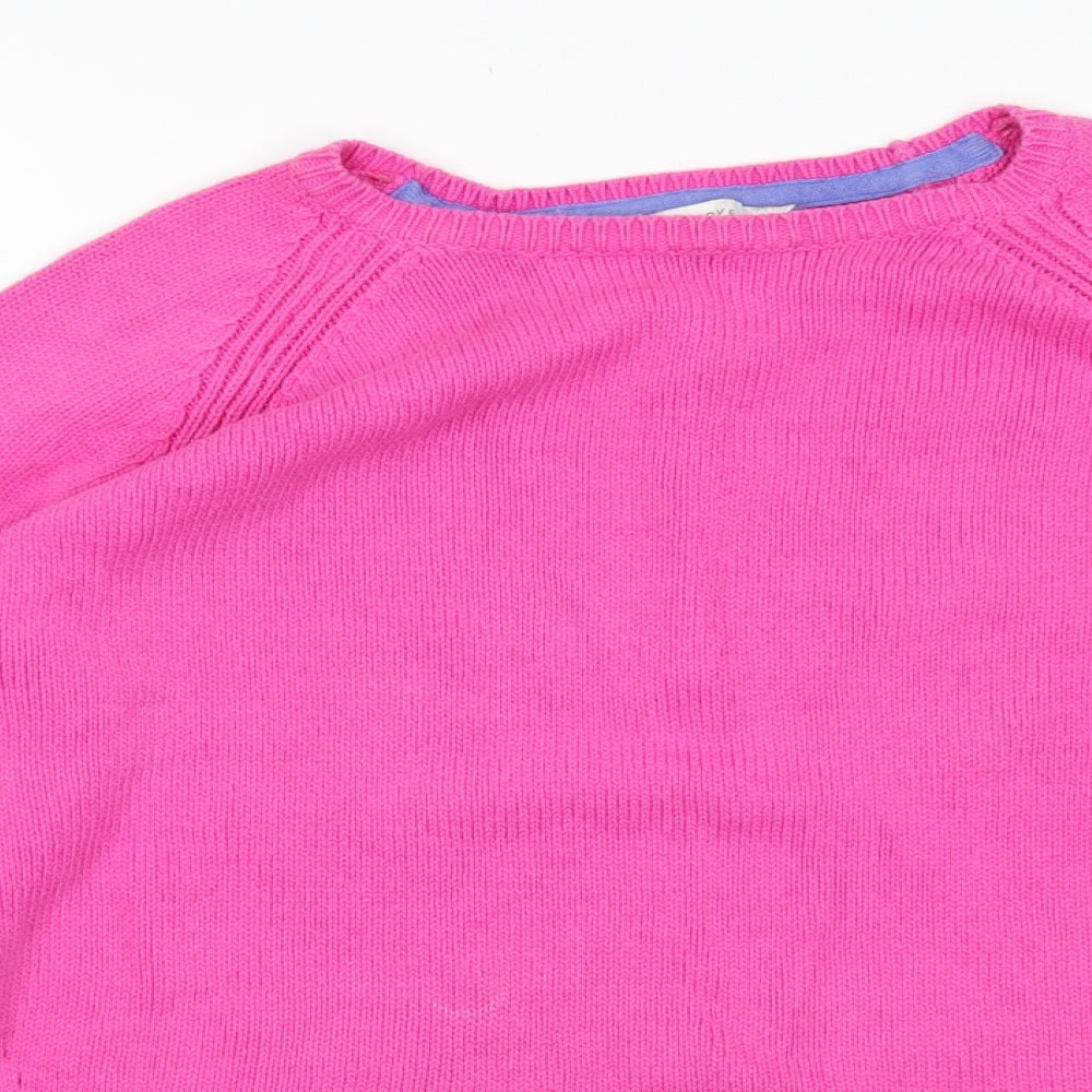 BHS Womens Pink  Knit Pullover Jumper Size 16