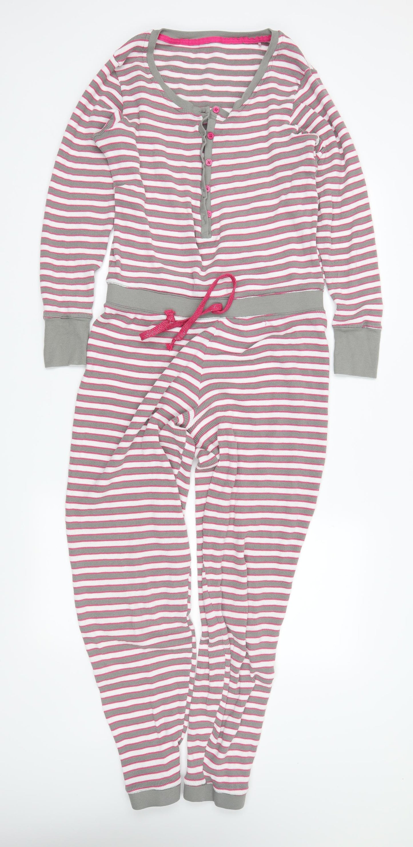 George Womens Pink Striped   One Piece Size M