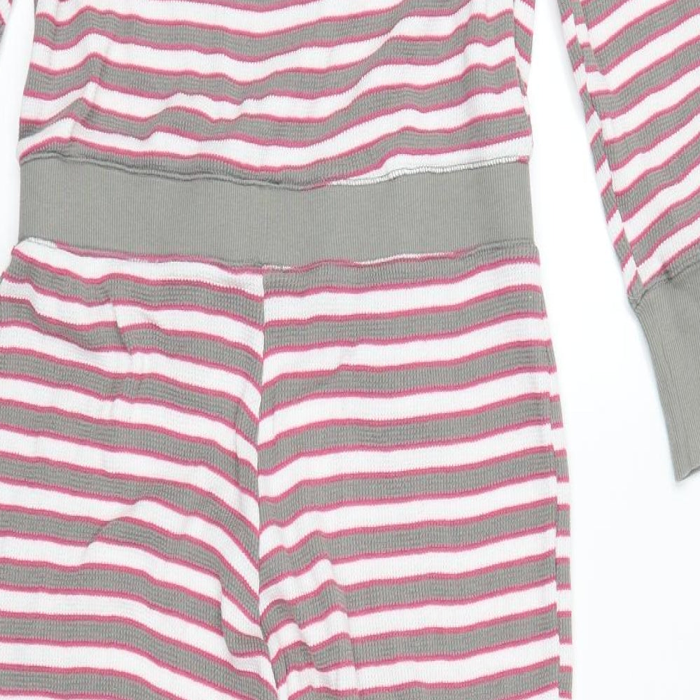 George Womens Pink Striped   One Piece Size M