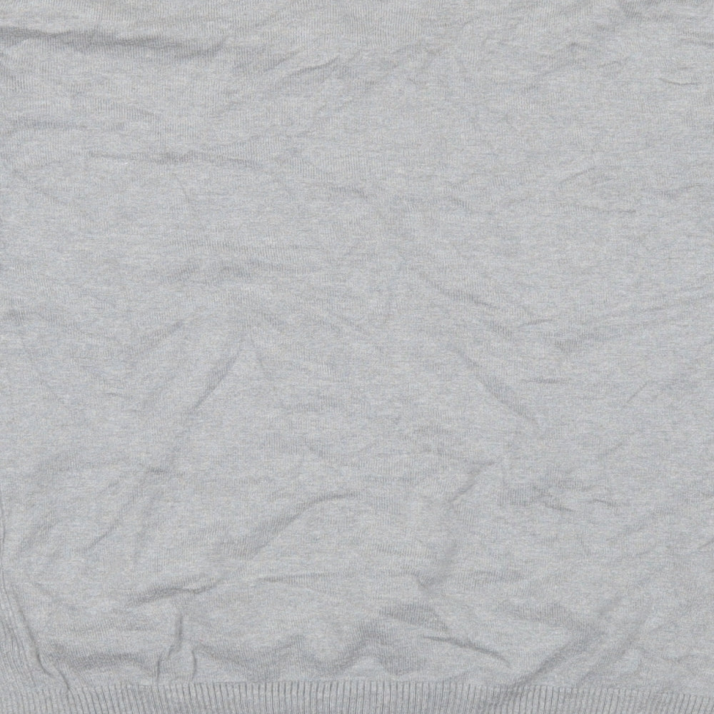 NEXT Mens Grey  Knit Pullover Jumper Size M