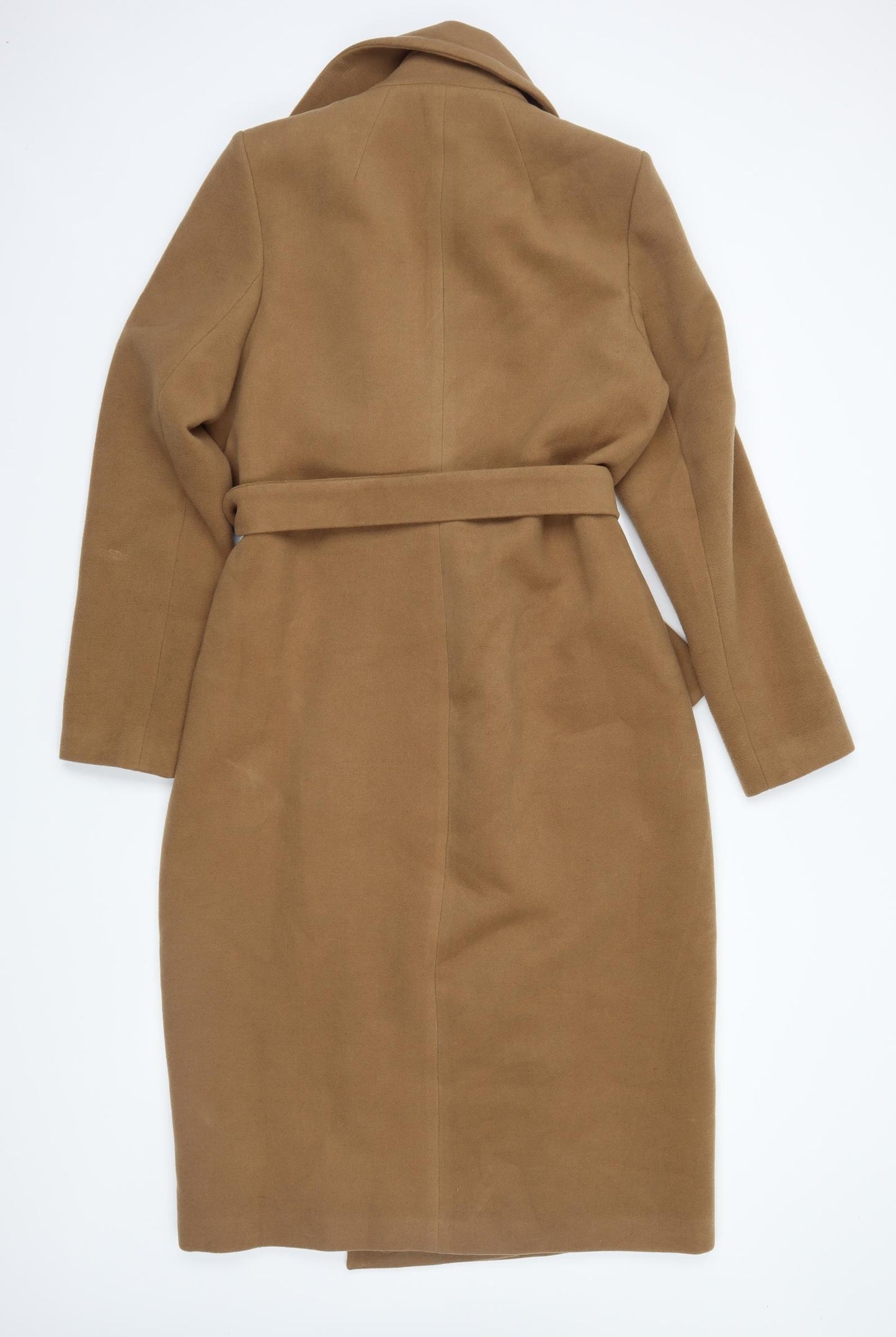 Giacomo Womens Brown   Overcoat Coat Size XL
