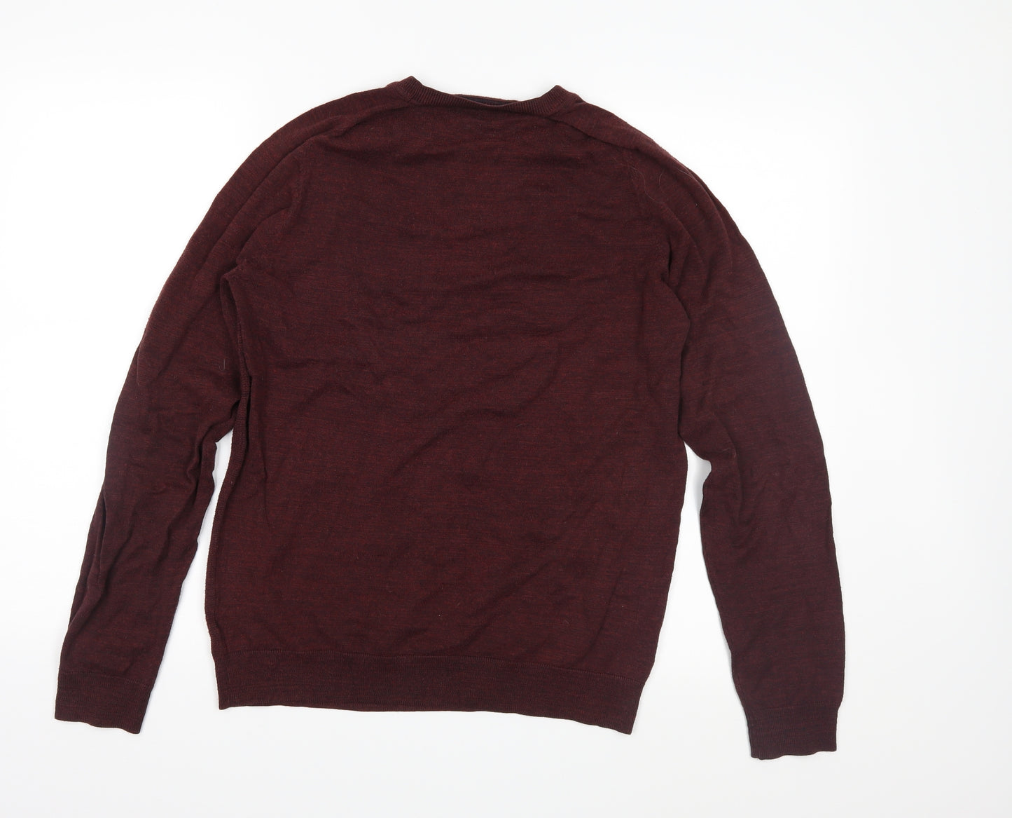 NEXT Mens Purple  Knit Pullover Jumper Size M
