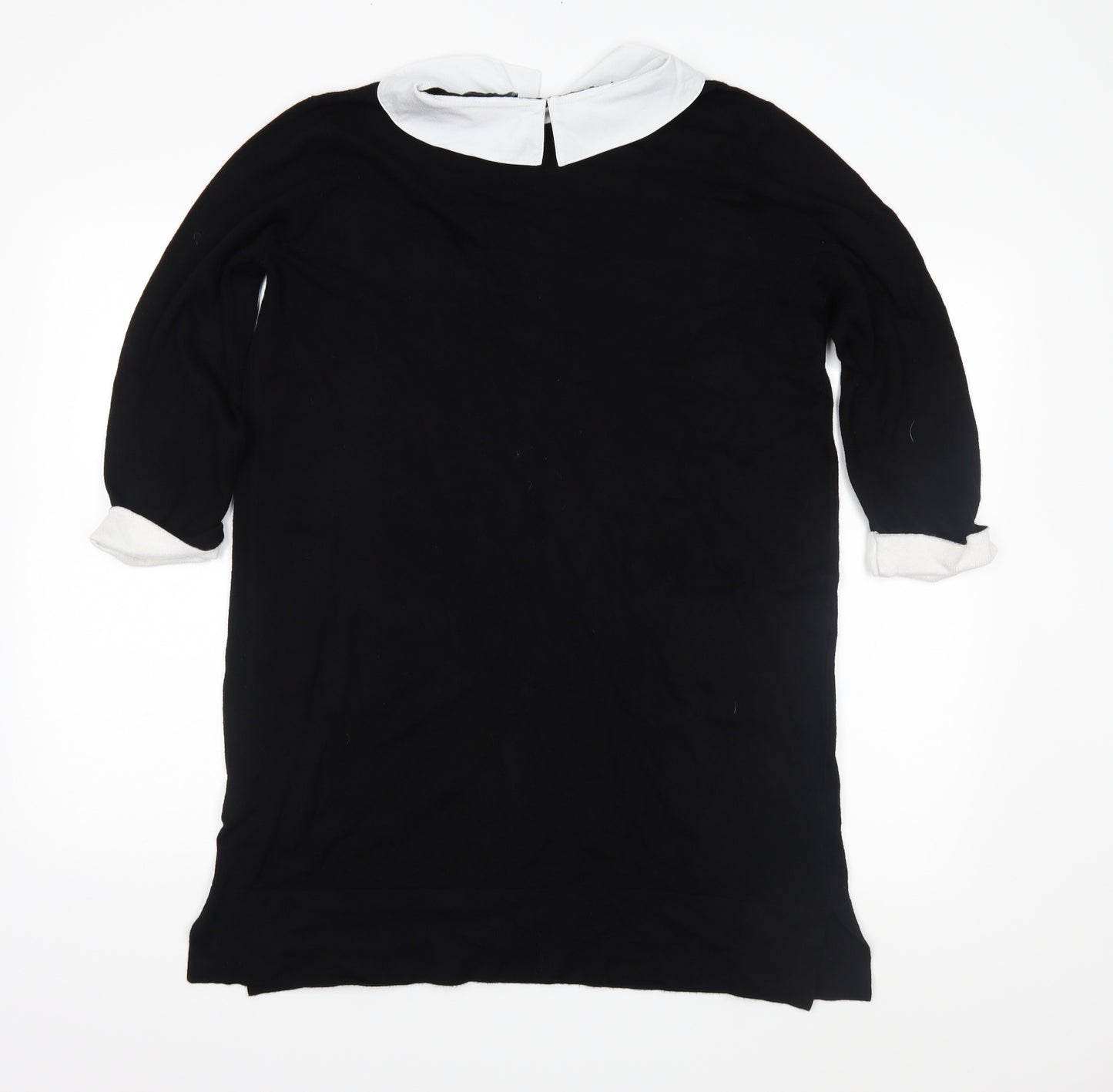Rogers+Rogers Womens Black  Knit Pullover Jumper Size 18